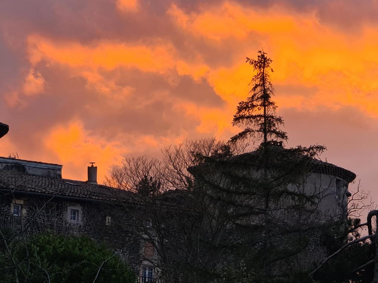 Chateau De Mauras Chomérac Kültér fotó