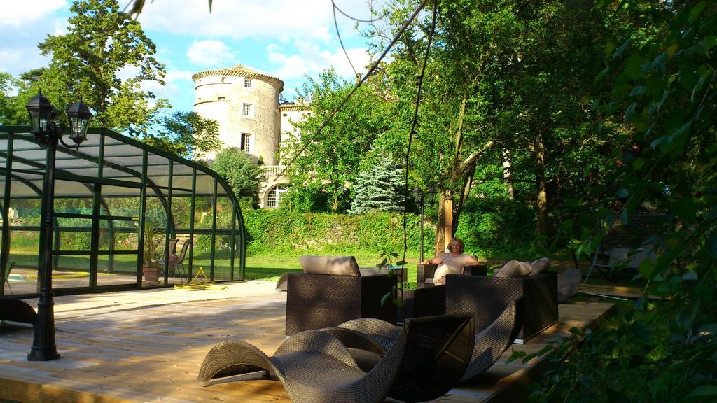 Chateau De Mauras Chomérac Kültér fotó